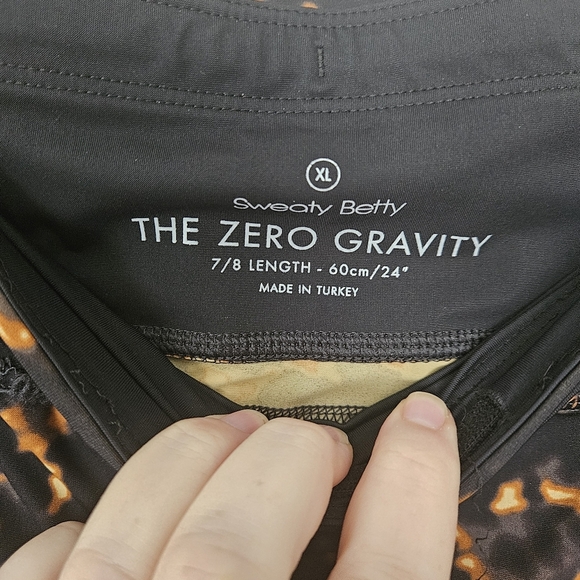 Sweaty Betty Thw Zero Gravity 7/8 Length Leggins Size XL - Picture 7 of 9